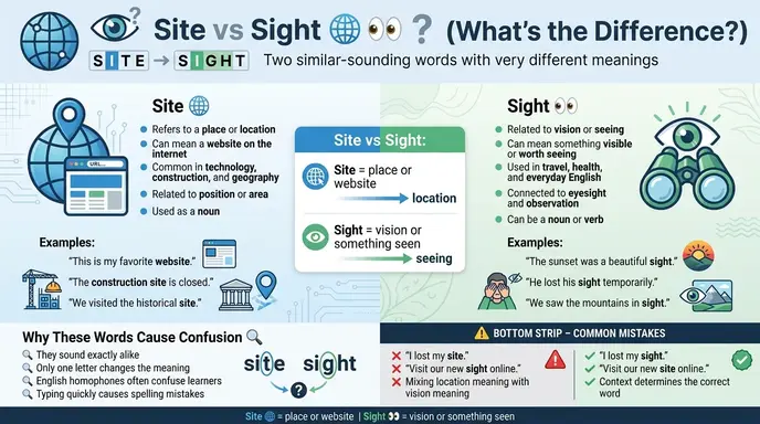 site or sight