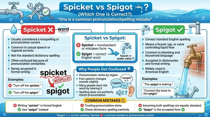 spicket or spigot