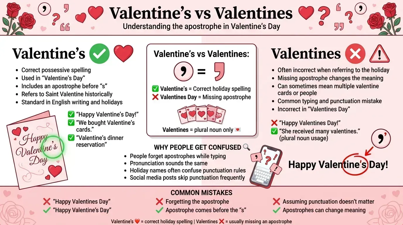 valentines or valentine's