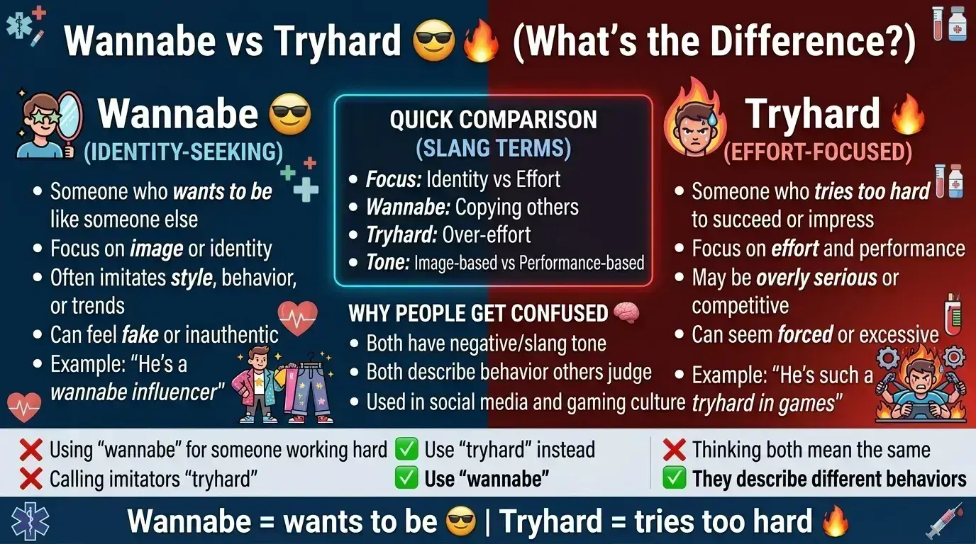 wannabe or tryhard