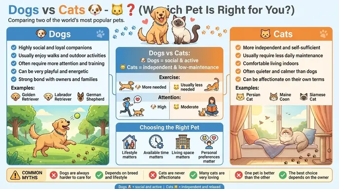 dogs or cats