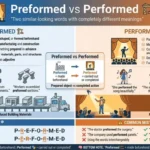 preformed or performed