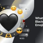 what does the black heart emoji mean